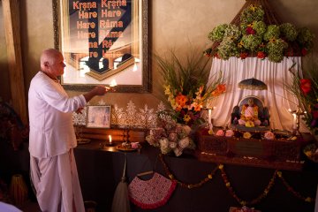 Srila Prabhupada’s Vyasa Puja in Nava Gokula, 27.8.2024